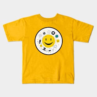 Smiley face Kids T-Shirt